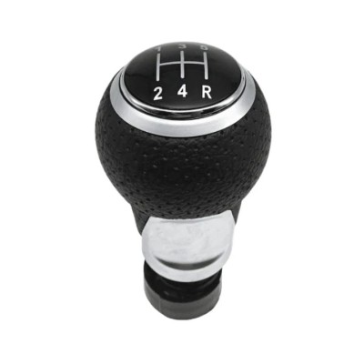 Nuca schimbator viteze piele perforata 5 trepte Audi Seat Skoda VW foto