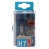 Set becuri auto rezerva pentru far Unitec H7, 12 V
