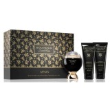 Afnan Souvenir Desert Rose Set cadou unisex EDP 100 ml + 100 ml gel de duș + 100 ml loțiune de corp