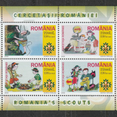 Romania 2005 - #1686B Cercetasii Romaniei M/S 1v MNH