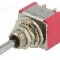 Intrerupator basculant, 3 pozitii, mod comutare ON-OFF-ON, DP3T, C&amp;K - 7203SYZQE