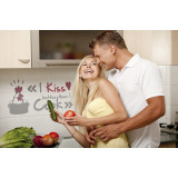 Sticker decorativ 17801 Kiss Cook