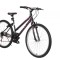 Bicicleta MTB TEC Eros, culoare negru/roz/mov, roata 26&quot;, cadru din otel Cod:252625000308