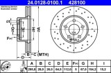 Disc frana ATE 24.0128-0100.1