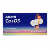 Cumpara ieftin Calciu + D3, 50 comprimate, Zdrovit