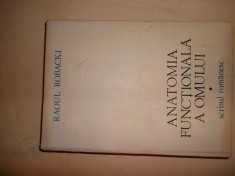 Raoul Robacki - Anatomia functionala a omului foto