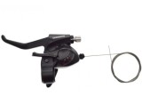 Maneta frana si schimbator fata 3 viteze, montaj stanga, Shimano STEF41-3R Cod:AWR2414