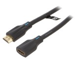 Cablu HDMI 2.1 2m Negru PVC