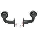 Set lampi gabarit laterale LED rosu-alb fumuriu 12V-24V Breckner Germany