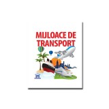 Mijloace de transport - carte pliata