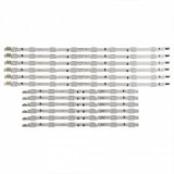 Set barete led , Televizor Samsung 50 inch , 6 barete cu 8 led-uri si 6 barete cu 6 led-uri