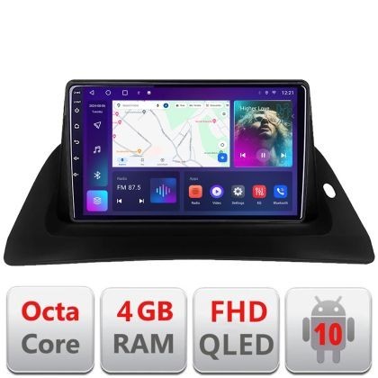 Navigatie Renault Kangoo Android Ecran QLED octa core 4+64 carplay android auto kit-Kangoo+EDT-E309V3 CarStore Technology