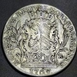 Germania N&uuml;rnberg 20 kreuzer 1765 S.R. argint