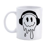 Cana alba personalizata, Face Headphones, INOVATIX&reg;. 330ml