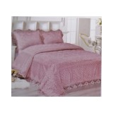 Cumpara ieftin Set Cuvertura Pat cu broderie - R1017