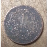 Ungaria 1 Kreuzer 1887 KB