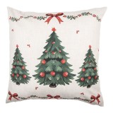 Cumpara ieftin Perna decorativa Craciun textil multicolor BF 45x45x4 cm