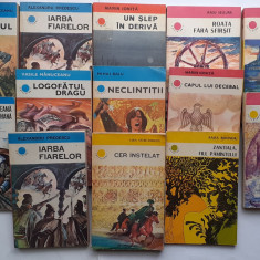 Lot 13 Carti Colectia Cutezatorii Scriitori Romani - Romane Istorice