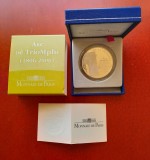 Moneda 1 1/2 Euro Franta 2006 Arc de Triumf, Argint 900, Proof, KM# 1456, Editie Limitata 10.000