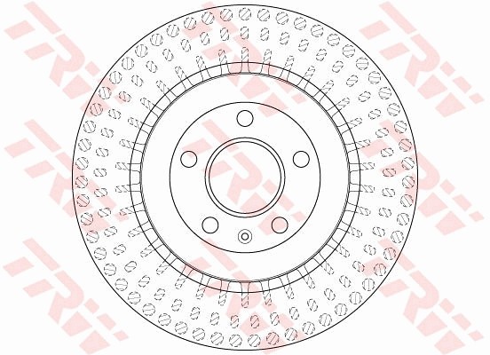 TRW DF6175S Disc frana