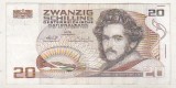 bnk bn Austria 20 schilling 1986 circulata