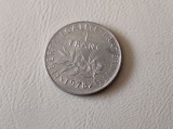 Franța - 1 franc (1978) monedă s382, Europa