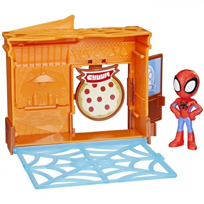 SPIDEY PRIETENII EXTRAORDINARI CITY BLOKS SET DE CONSTRUCTIE PIZZERIE foto