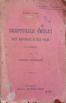 DREPTURILE OMULUI CELE ADEVARATE SI CELE FALSE-PARAF-JAVAL-247071 foto