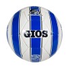 Minge Fotbal GIOS Lesta PRO, Nr. 5, 12+ ani, Albastru/Alb/Negru, PVC, Antrenament Gazon/Sala