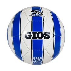 Minge de fotbal Lesta PRO, GIOS, 12 ani+, numarul 5, albastru/alb