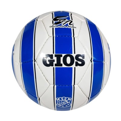 Minge de fotbal Lesta PRO, GIOS, 12 ani+, numarul 5, albastru/alb foto