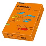 Carton A4 Rainbow 160 g/mp 250 coli/top portocaliu intens
