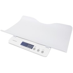 Cantar 2 in 1 pentru bebelusi si copii, 100 kg, afisaj LCD, sticla securizata, precizie 1g