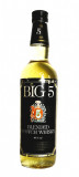 Whisky BIG 5, BLENDED , 5 YO, IMP SARI ITALY, cl 70 GR 40 ANII 90/2000