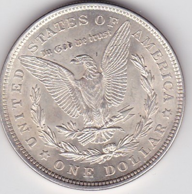 SUA USA 1 MORGAN DOLAR DOLLAR 1921 foto