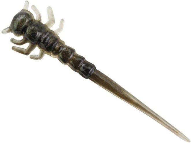 Creatura Berkley PowerBait Ice Swordtail, Black Gold, 3cm, 14buc/plic