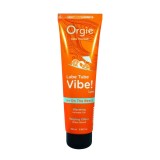 Gel Intim Kissable pe Baza de Apa cu Efect de Vibratii Lube Tube Vibe! Low Sex On The Beach, 100 ml