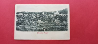 Neamt Manastirea Varatec In relief Embosata En Relief 1900 foto