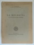 LA MOLDAVIA E LE SUE FRONTIERE STORICHE ( MOLDOVA SI GRANITELE SALE ISTORICE ) di G. I. BRATIANU , 1940 *TEXT IN LIMBA ITALIANA