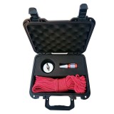Kit magnet fishing 360&deg; D 55 x H 30 mm, 320/80 kg, funie &Oslash; 6 mm și cutie