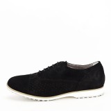 Cumpara ieftin Pantofi oxford din piele naturala negru Magda 01