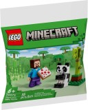 Lego Minecraft 30672 Steve Baby Panda polybag