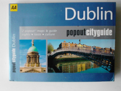 DUBLIN popout cityguide (cu harta) (5+1)4 foto