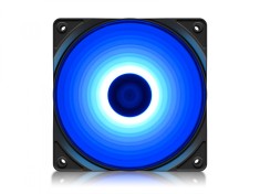 VENTILATOR DEEPCOOL PC RF120B, 120x120x25 mm, 4 blue LED, Hydro Bearing, &amp;quot;DP-FLED-RF120-BL&amp;quot; foto