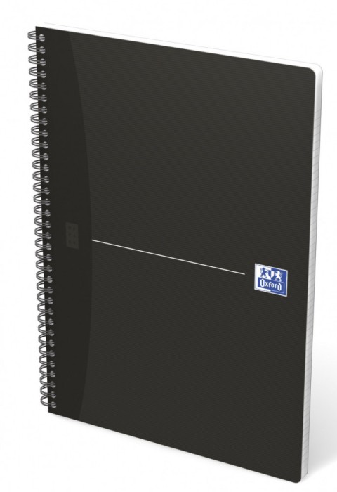Caiet cu spirala A4, OXFORD Office Essentials, 90 file-90g/mp, Scribzee, 4