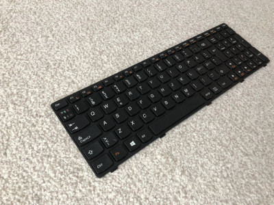 TASTATURA LENOVO G580 Z580A G585 Z585 G590 ORIGINALA foto