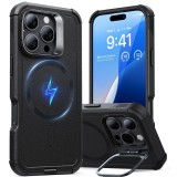 Husa pentru iphone 16 pro max - esr cyber armor kickstand - black