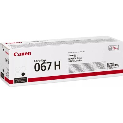 Toner Canon CRG067HBK , black, capacitate 3130 pagini, pentru LBP-631 foto