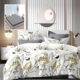 LENJERIE FINET 6 PIESE CU HUSĂ &ndash; 160&times;200 ȘI 180&times;200 (MADISON-VH)