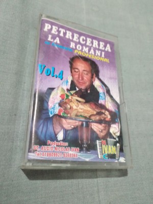 CASETA AUDIO FORMATIA PROFESIONAL-PETRECEREA LA ROMANI RARA !!!! ORIGINALA foto